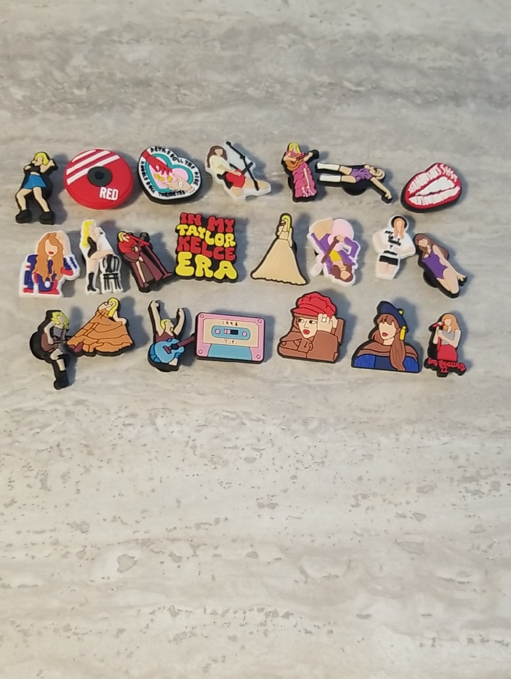Taylor Swift-Inspired Jibbitz Shoe Charms